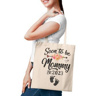 Womens Soon To Be Mommy 2023 Mothers Day First Time Mom Pregnancy Tote Bag - Thegiftio UK