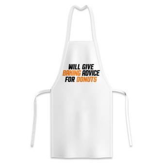 Funny Baker Chef Will Give Baking Advice For Donuts  Apron