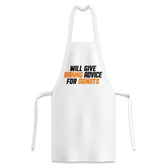 Funny Baker Chef Will Give Baking Advice For Donuts Apron - Thegiftio UK