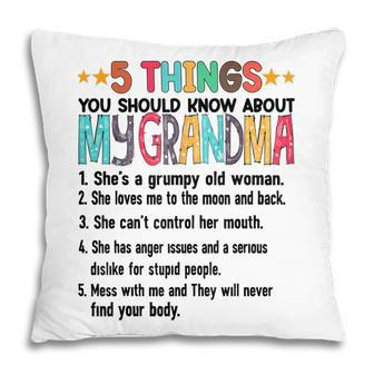 5 Things You Should Know About My Grandma Halloween Gifts Pillow - Thegiftio UK