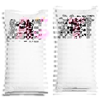 Aunt Of The Birthday For Girl Cow Farm Birthday Cow Auntie Pillow - Thegiftio