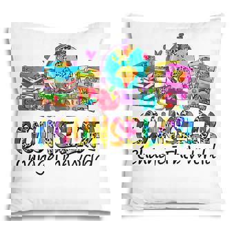 Back To School Counselor Change The World Leopard Pillow - Thegiftio