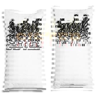 Baseball Sister Leopard Women Girls Mothers Day Mothers Pillow - Thegiftio