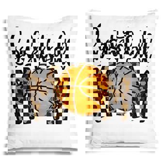 Basketball Mom Leopard Basketball Mama V2 Pillow - Thegiftio