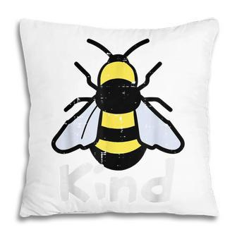 Bee Be Kind Unity Day Orange Anti Bullying Kids Pillow - Thegiftio UK