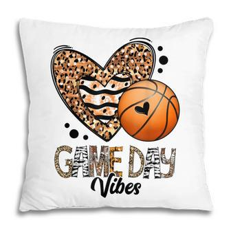 Bleached Basketball Game Day Vibes Basketball Mom Game Day Pillow - Thegiftio UK