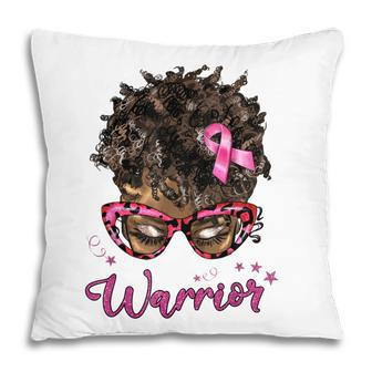 Breast Cancer Awareness Warrior Fighter Pink Ribbon Women Pillow - Thegiftio UK