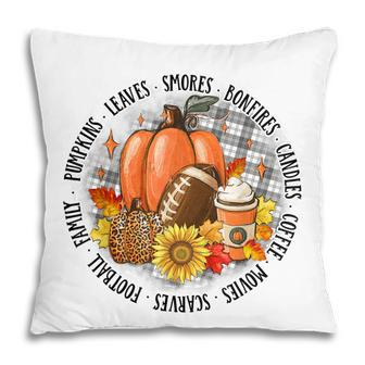 Cute Halloween Autumn Season Vibes For Autumn Lovers  Pillow