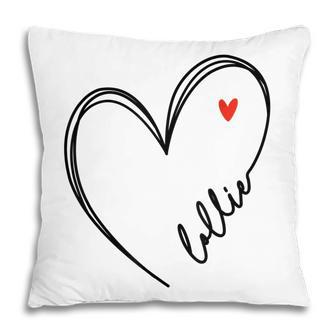 Cute Lollie With Heart Girl Women Mom Mother Pillow - Thegiftio UK
