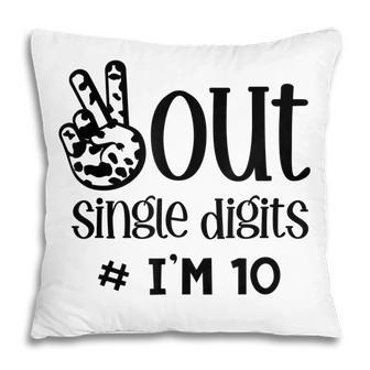 Cute Ten Birthday Est 2012 Youth Girl 10Th Birthday Pillow | Seseable UK