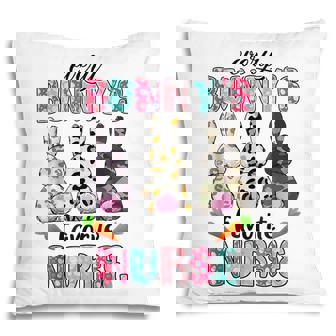 Every Bunnys Is Favorite Nurse Cute Bunnies Easter V2 Pillow - Thegiftio