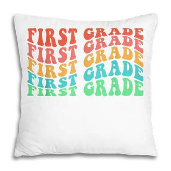 First Grade Teacher 1St Grade Teacher Elementary School Pillow - Thegiftio UK