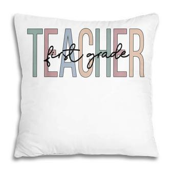 First Grade Teacher Boho 1St Grade Teacher Pillow - Thegiftio UK