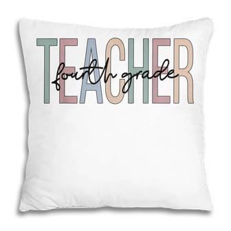Fourth Grade Teacher Boho 4Th Grade Teacher Pillow - Thegiftio UK