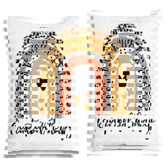Funny Occupational Therapy Leopard Rainbow Ot Therapist Work Pillow - Thegiftio UK