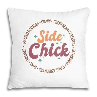 Funny Thanksgiving Side Chick Pillow | Seseable CA