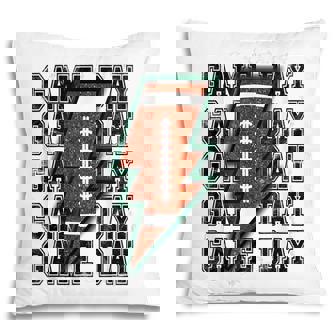Game Day Retro Football Cute Football Top Mom Sports Lover Pillow - Thegiftio UK