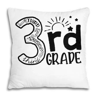 Going To 3Rd Grade Teacher Squad And Third Grade Boys Girls Pillow - Thegiftio UK