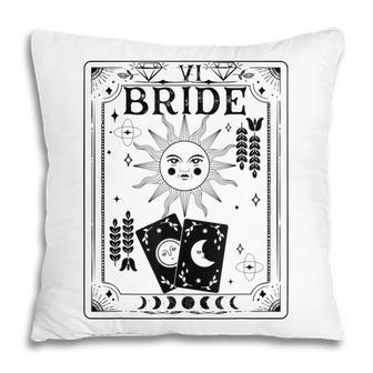 Gothic Witchy Coven Tarot Celestial Bachelorette Matching V2 Pillow - Thegiftio UK