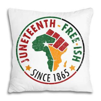 Junenth Is My Independence Day Black Women Black Pride Pillow - Thegiftio UK