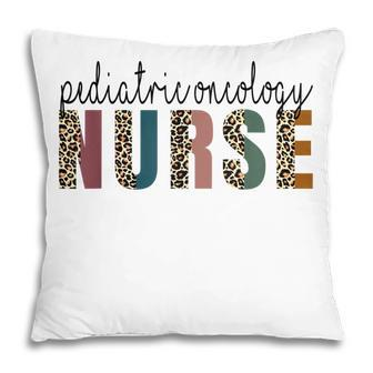 Leopard Pediatric Oncology Nurse Nursing Student School Pillow - Thegiftio UK