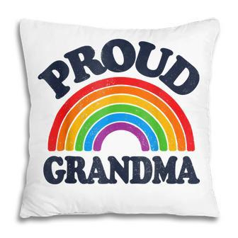 Lgbtq Proud Grandma Gay Pride Lgbt Ally Rainbow Mothers Day Pillow - Thegiftio UK