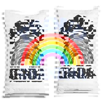 Lgbtq Proud Grandma Gay Pride Lgbt Ally Rainbow Mothers Day Pillow - Thegiftio UK