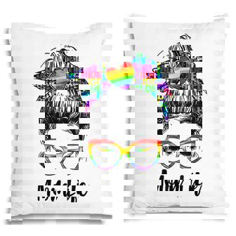 Mom-Life Mothers Day Gay Pride Lgbt-Q Ally Proud Mama Mommy Pillow - Thegiftio UK