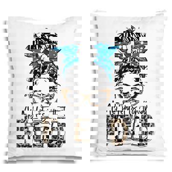 My Heart Is On That Field Soccer Leopard Soccer Mom V2 Pillow - Thegiftio