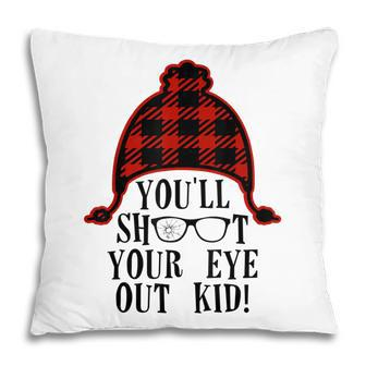 Oh Fudge Youll Shoot Your Eye Out Christmas Santa Claus Hat Pillow - Thegiftio UK