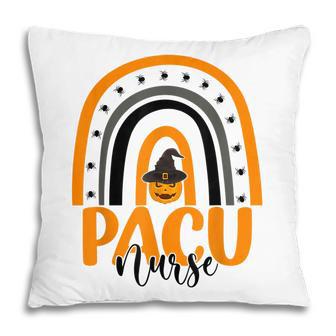 Pacu Nurse Nursing Rainbow Pumpkin Halloween Costume Pillow - Thegiftio UK