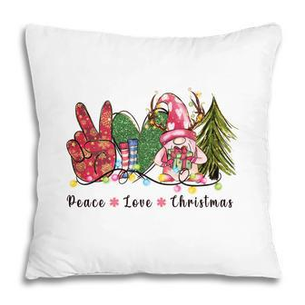 Peace Love Christmas Pillow | Seseable CA