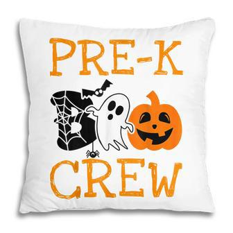 Pre-K Boo Crew Vintage Halloween Costumes For Pre-K Teachers Pillow - Thegiftio UK