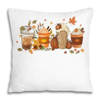 Pumpkin Spice Latte Fall Coffee Pumpkin SpiceThanksgiving Pillow - Thegiftio UK