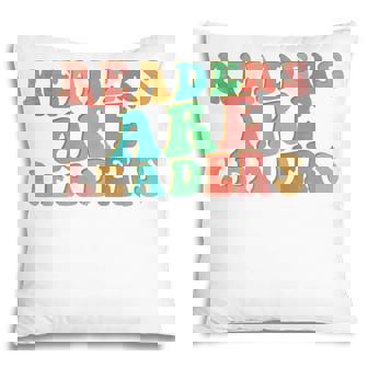 Retro Readers Are Leaders Elementary Teacher Appreciation Pillow - Thegiftio UK