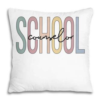 School Counselor Boho School Counseling Pillow - Thegiftio UK