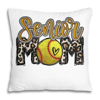 Senior Softball Mom Leopard V2 Pillow - Thegiftio UK