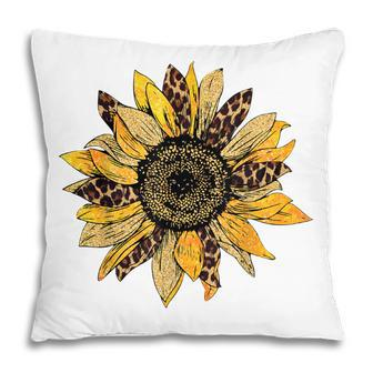 Sunflower For Women Cute Graphic Cheetah Print Pillow - Thegiftio UK