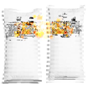 Teacher Fall Autumn Thanksgiving Halloween Spooky Season  V2 Pillow