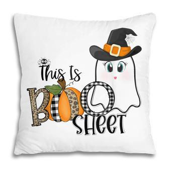 This Is Boo Sheet Funny Womens Halloween Pillow - Thegiftio UK