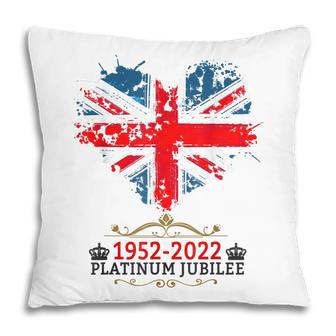 Union Jack Idea For Women For The Platinum Jubilee 2022 Pillow - Thegiftio UK