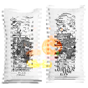 Vintage Halloween Town Men Women Gift Pillow - Thegiftio