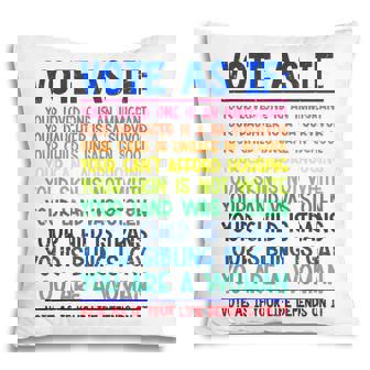 Vote As If Your Life Depends On It Human Rights Pillow - Thegiftio UK