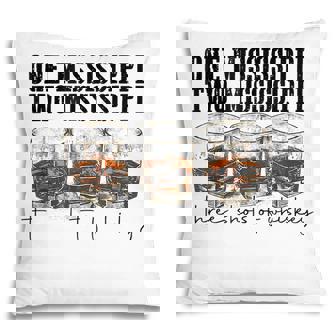 Western One Two Mississippi Three Shots Of Whiskey Pillow - Thegiftio