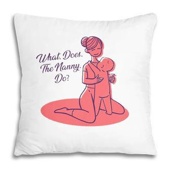 What Does The Nanny Do Christine Brown Pillow | Mazezy