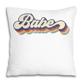 Wine Bachelorette Party Retro Team Bride Babe Bridesmaid Pillow - Thegiftio UK