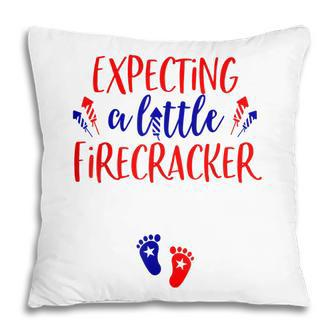 Womens 4Th Of July Pregnancy Announcement Pillow - Thegiftio UK