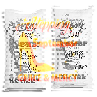 Womens Stepping Into September Birthday With Gods Grace And Mercy V3 Pillow - Thegiftio