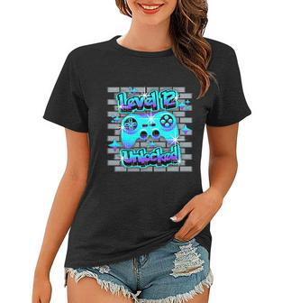 12 Year Old 12Th Video Gamer Gaming Birthday Party Boys Girl Women T-shirt - Monsterry