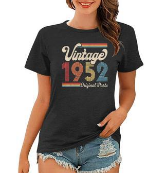 1952 Vintage 1952 Birthday Gift Men Women Born Made 1952 Women T-shirt | Mazezy